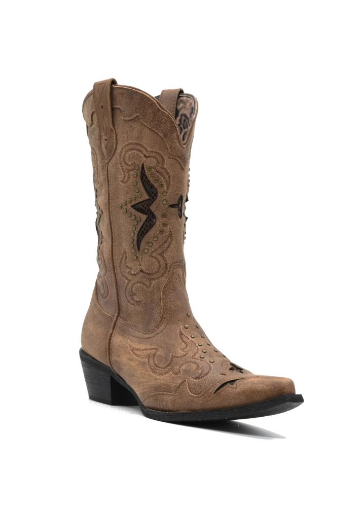 Laredo Womens Lucretia Western Cowgirl Boot-52145