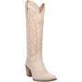 Dingo Womens High Cotton Western Cowgirl Boot Brown-DI936-BN90