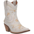 Dingo Womens Primrose Western Cowgirl Boot White-DI748-WHT