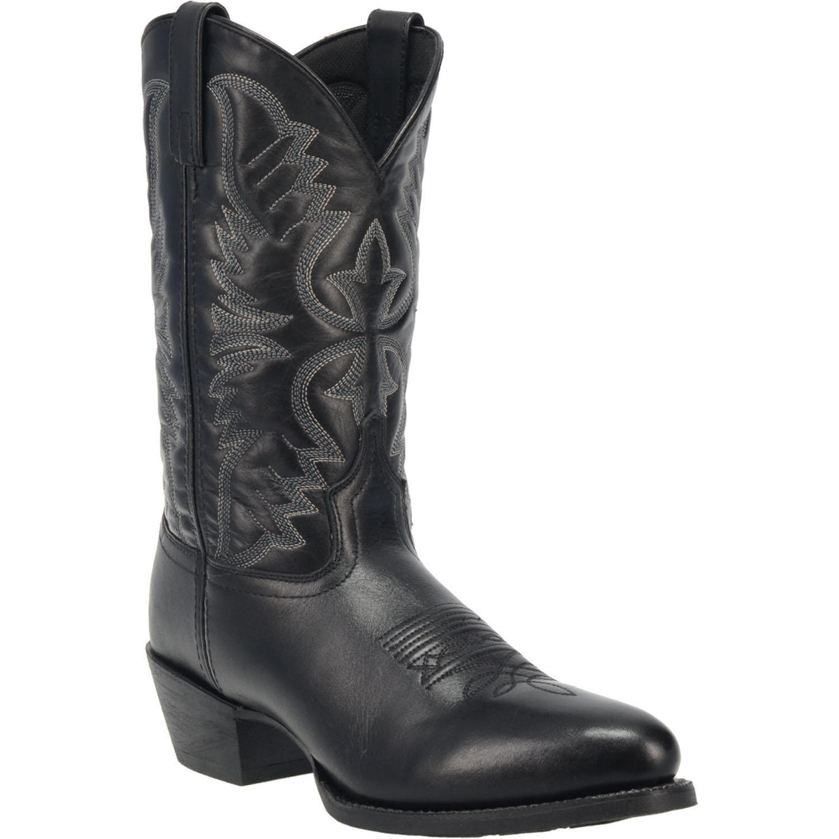 Laredo Mens Birchwood Leather Western Boot Black-68450