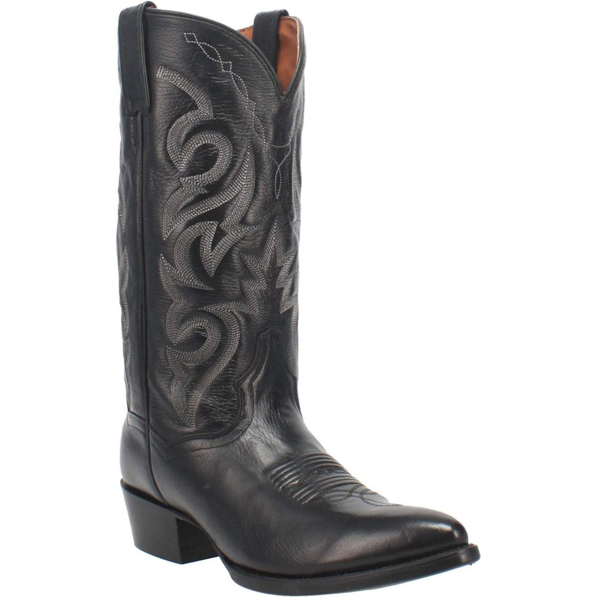 Dan Post Mens Milwaukee Western Cowboy Boot Black-DP2110ROS