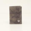 M&F Western Ariat Trifold Grey Shield
