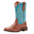 Ariat Womens Fatbaby Rimrose Pbbl Bro-10025031