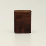M&F Western Ariat Money Clip Flag Lthr
