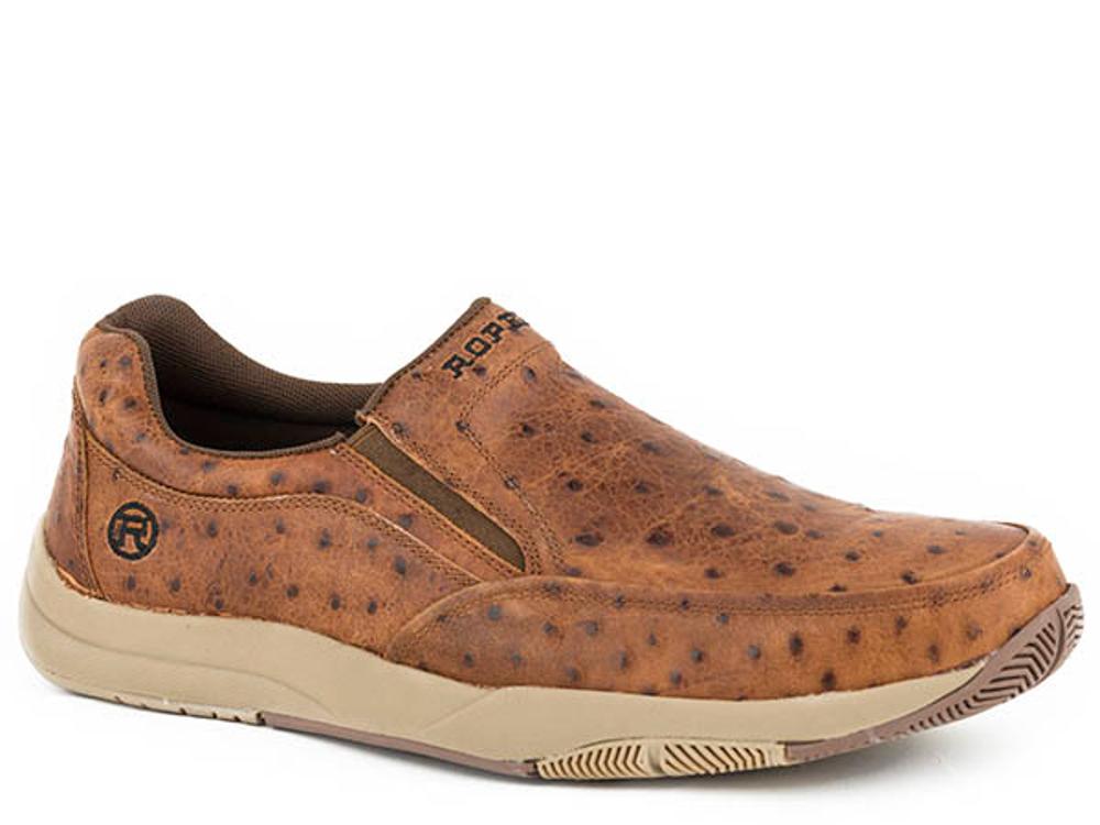 Roper Mens OSTR Ulysses Boat Shoe Slip ON-20-1660-2415TA