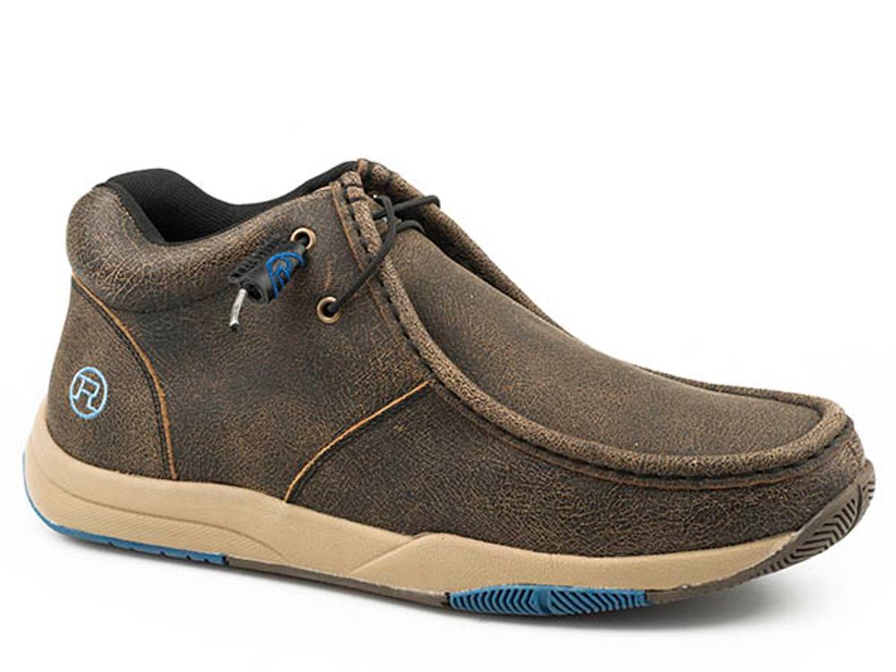 Roper Mens Clearcut Dark Brown Distressed-20-1662-2601BR