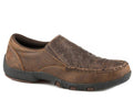 Roper Mens Driving Moc Owen Ostrich Shoe-20-1785-2190BR