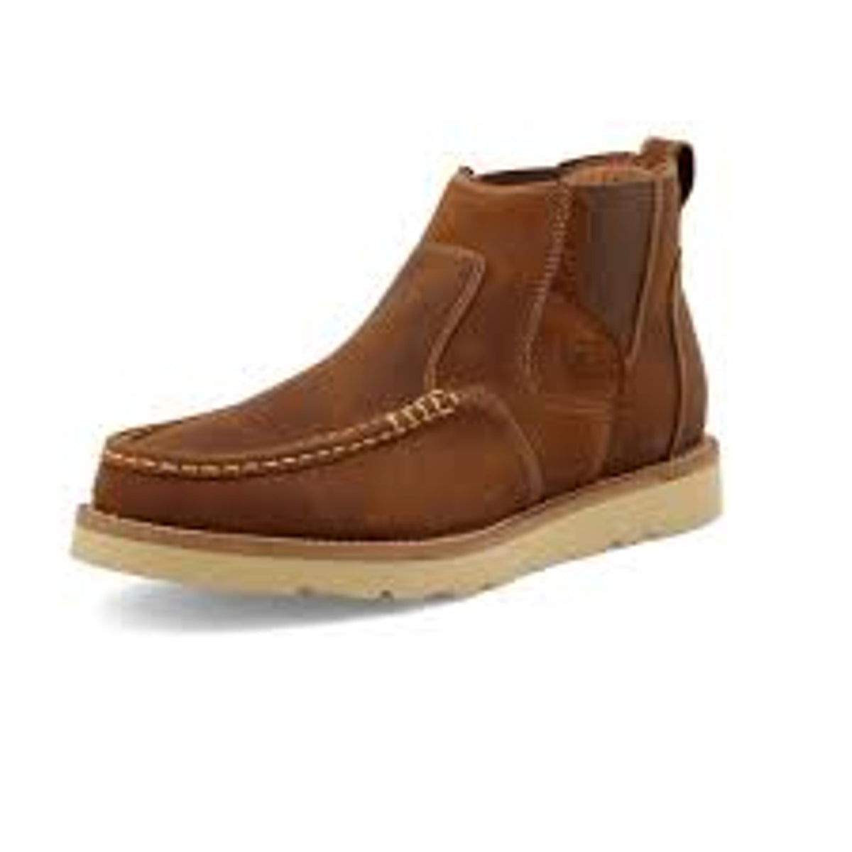 Twisted X Mens 4" Chelsea Wedge Sole | Mca0013 Leather Western Boot-MCA0013