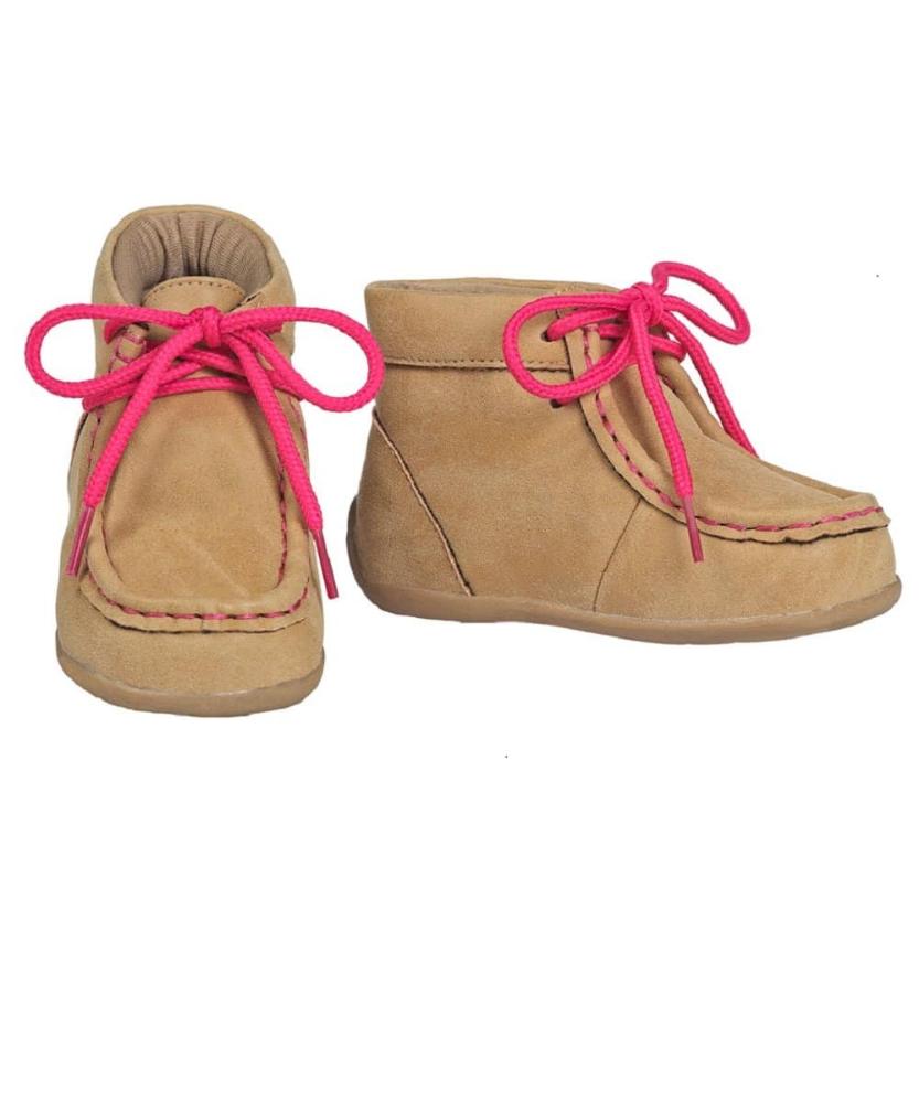 M&F Western Reagan Tan / Pink Shoe