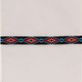 M&F Western Hatband Blk-Beaded Stretch