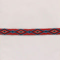 M&F Western Hatband Red-Beaded Stretch