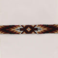 M&F Western Hatband Lg Brn-Beaded Stretch