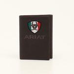 M&F Western Ariat Trifold Mexico Flag Logo