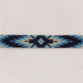 M&F Western Hatband Lg Blu-Beaded Stretch