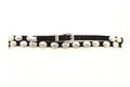 M and F Western Hat Band Leather Conchos