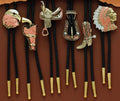 Double S Bolo Tie Assorted Western Designs-22219-99