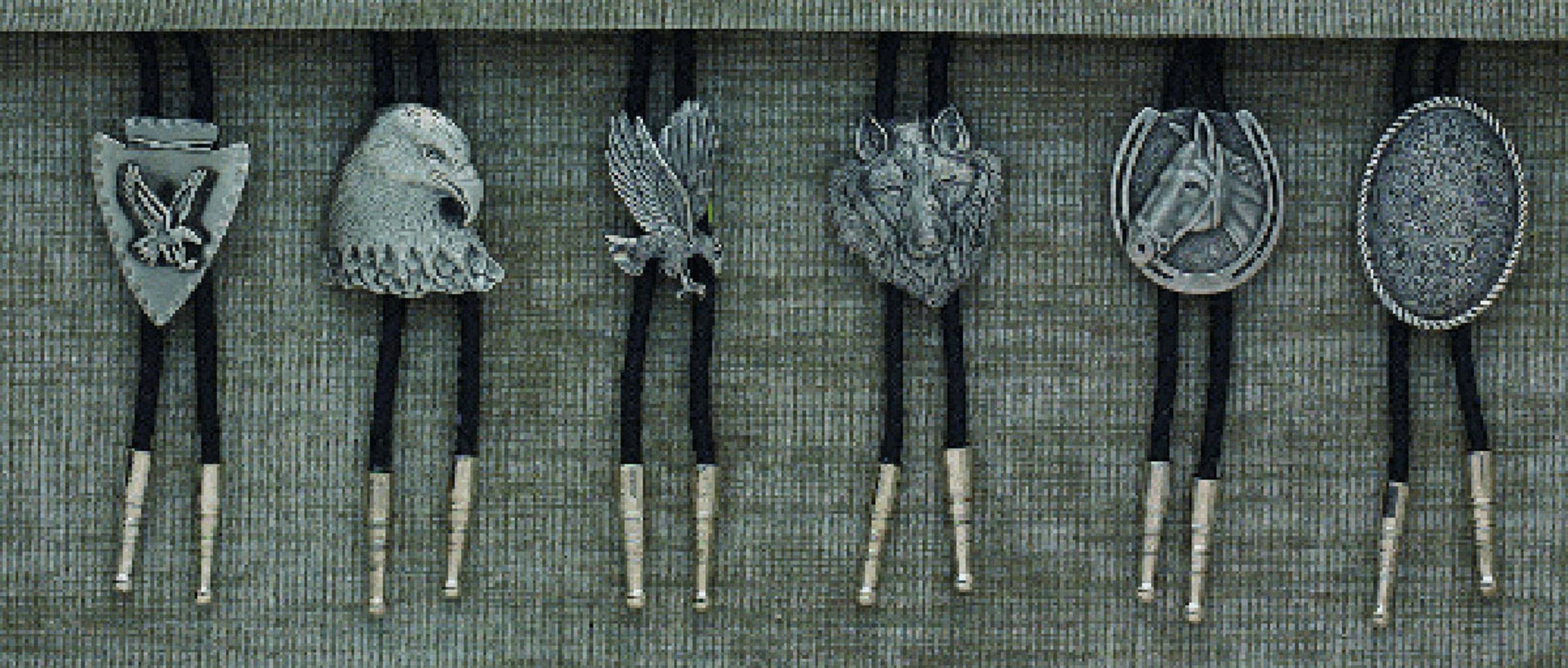 M and F Western Bolo Tie Assortment - Mens