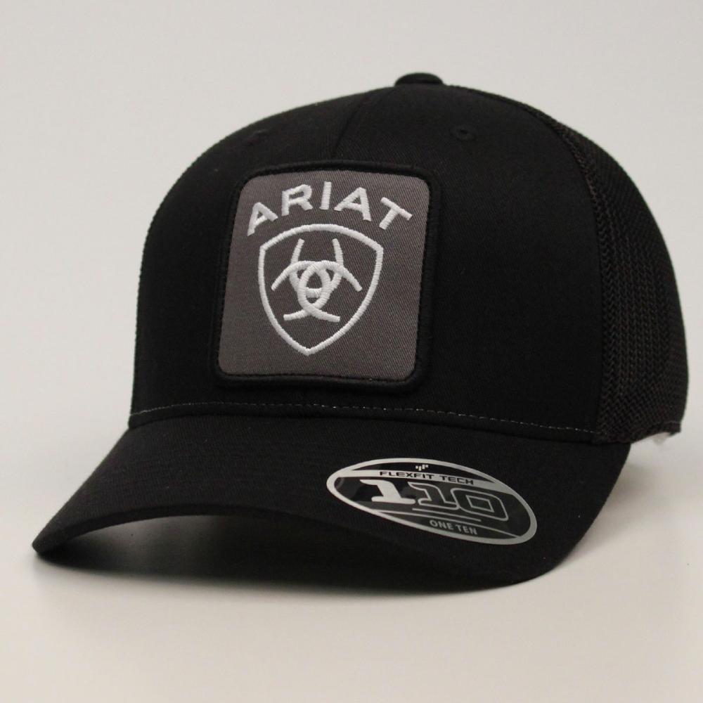 M&F Western Ariat Lg Patch Logo Blk
