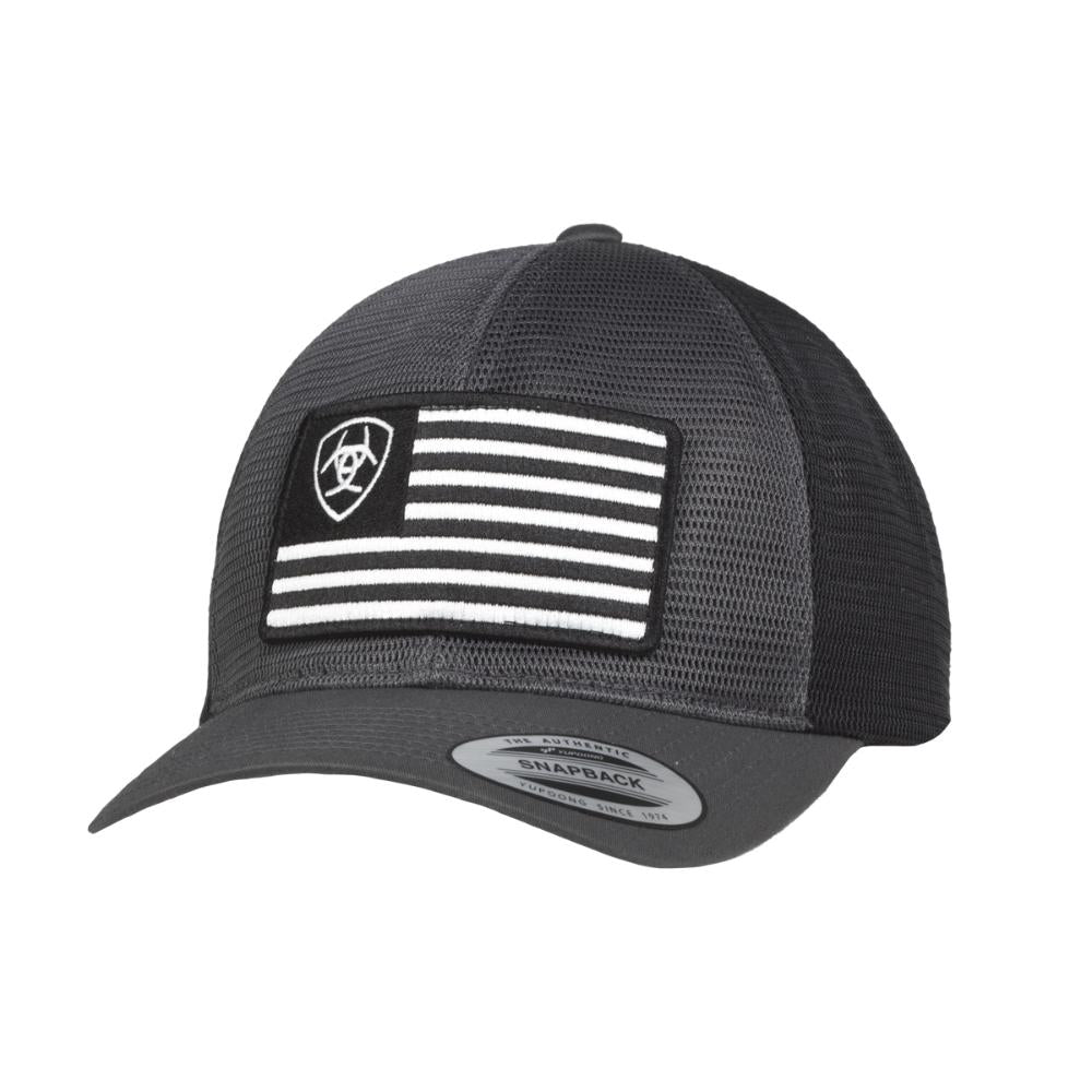 M&F Western Ariat Black/Wht Flag Char