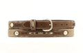 M&F Western Kids Brn Conchos Belt
