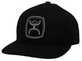 Hooey Zenith Black 5-Panel Trucker-2127T-BK