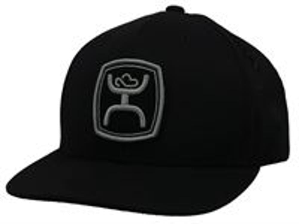 Hooey Zenith Black 5-Panel Trucker-2127T-BK