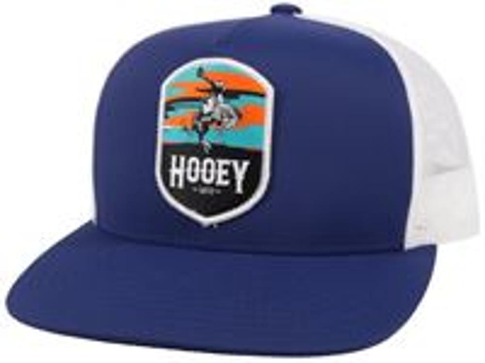 Hooey Kids Cheyenne Navy/Wht-2144T-NVWH-Y