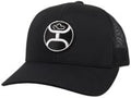 Hooey Primo Blk Snpbck Wht Circ Logo-2146T-BK