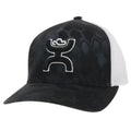 Hooey Bass Snpbck Blk/Wht Logo-2155T-BKWH