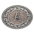 Montana Silversmiths Two Tone Initial A-A518A