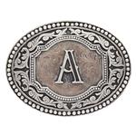 Montana Silversmiths Two Tone Initial A-A518A