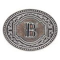 Montana Silversmiths Two Tone Initial B-A518B