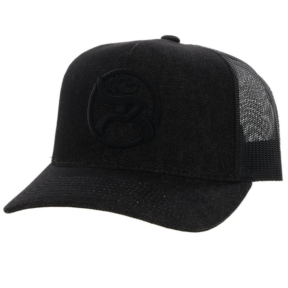 Hooey Strap Roughy Blk/Gry-4031T-BK