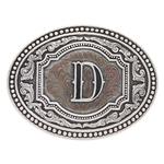 Montana Silversmiths Two Tone Initial D-A518D