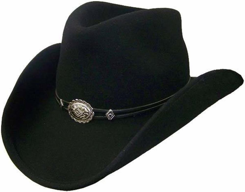 Stetson Hat Hollywood - Black-HOLLYWOODBLK