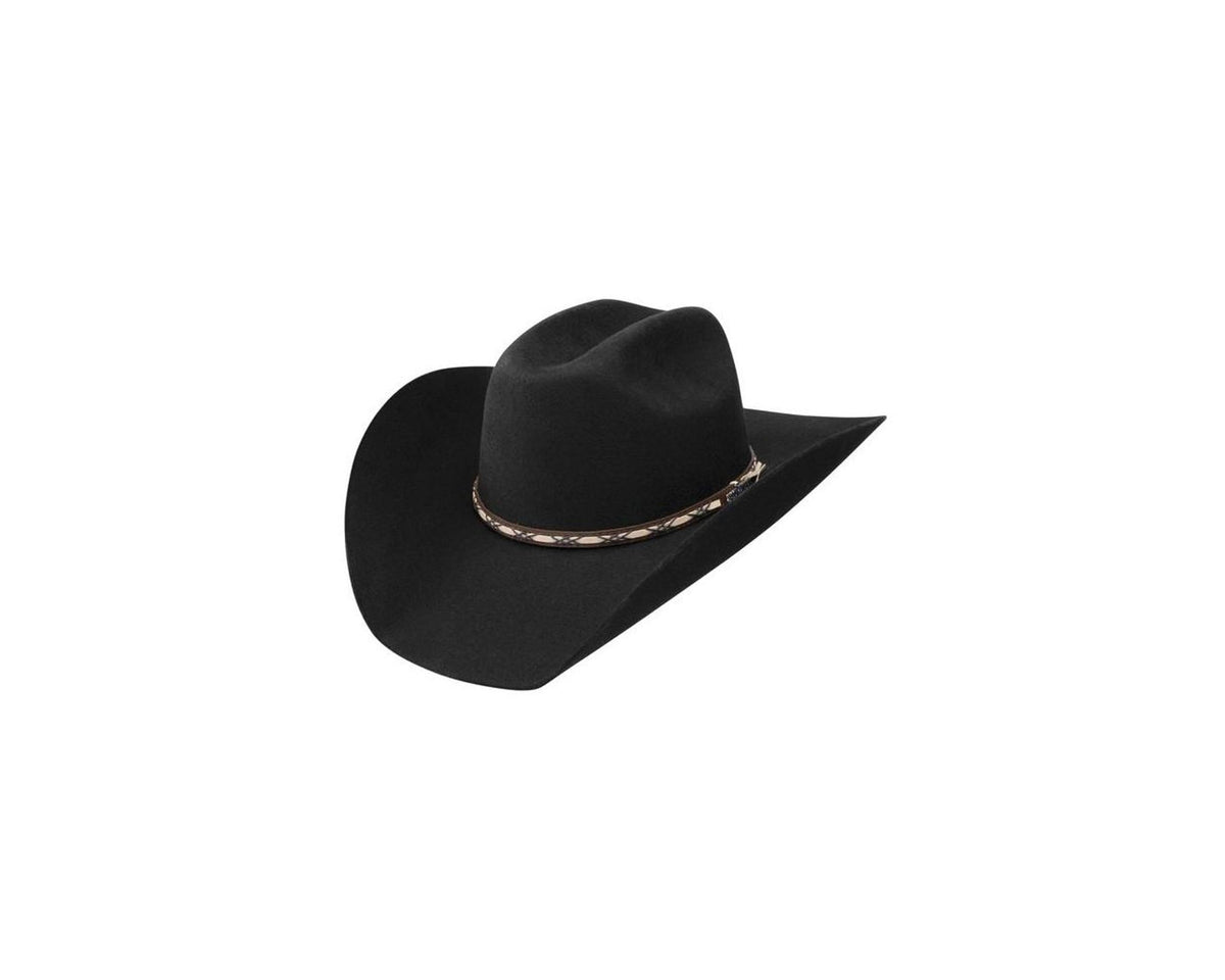 Stetson Resistol Amarillo Sky 4X Wool Felt Cowboy Hat Black-30AMARILLOSKYBL