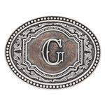 Montana Silversmiths Two Tone Initial G-A518G