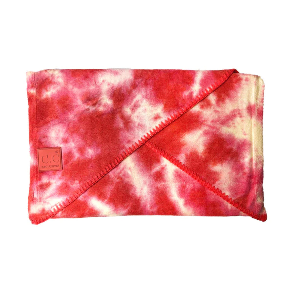 Girlie Girl Tie Dye Headwrap Org/Peach-HW7380-OP