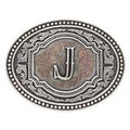Montana Silversmiths Two Tone Initial J-A518J