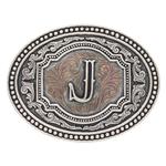Montana Silversmiths Two Tone Initial J-A518J