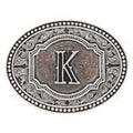 Montana Silversmiths Two Tone Initial K-A518K