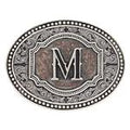 Montana Silversmiths Two Tone Initial M-A518M