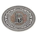 Montana Silversmiths Two Tone Initial R-A518R