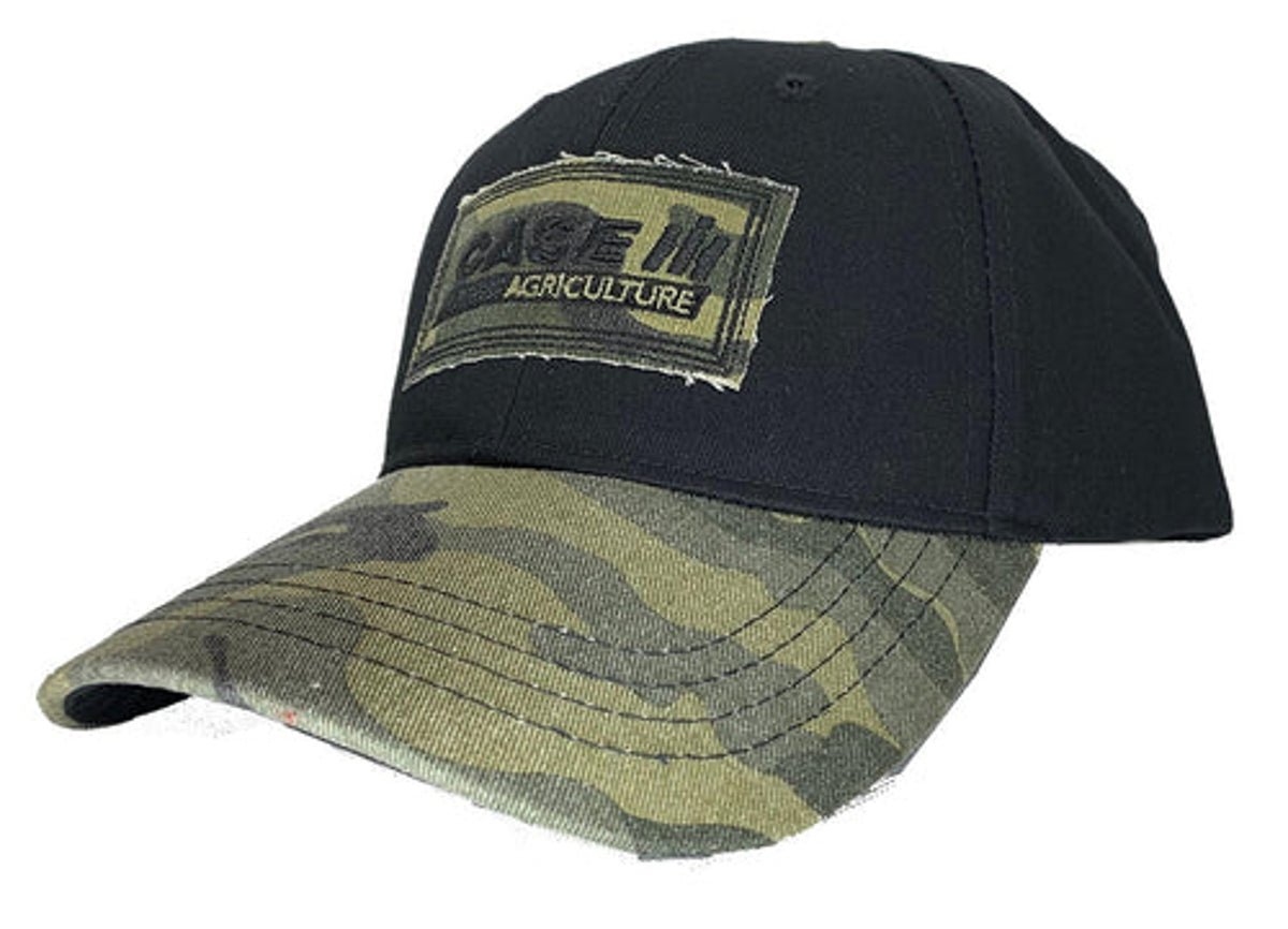 Case IH Two Tone Washed Military Camo 6-Panel Twill Cap