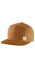 Carhartt Mens Rugged Flex Canvas Barn Cap Brown-101604-211