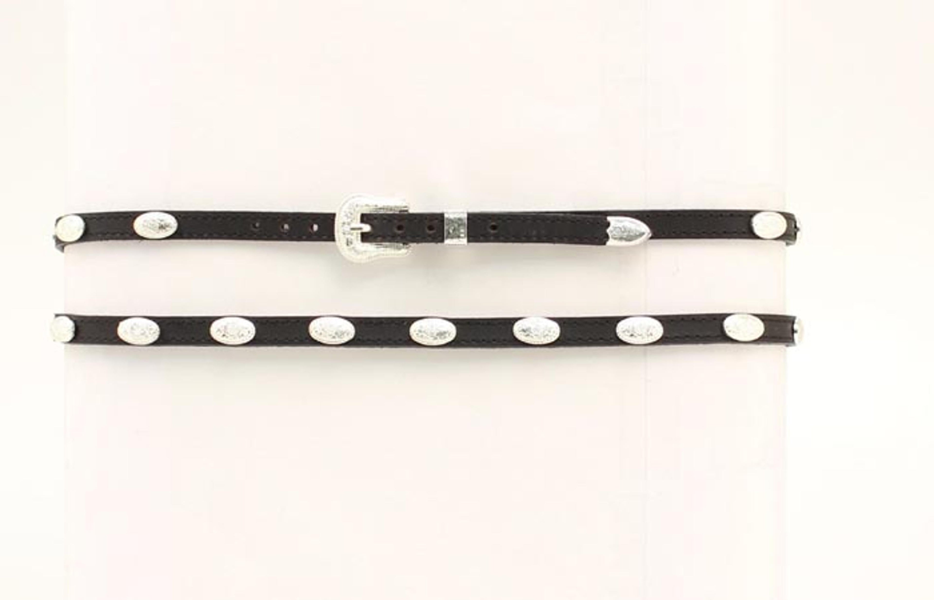 M and F Western 3/8 Genuine Leather Hatband Extra Large - Mens