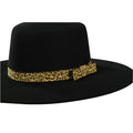 M and F Western Twister Hatband 3/4 Leopard Multicolor - Mens