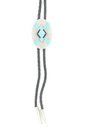 M and F Western Double S Adult Western Bolo Southwestern 2826 - Mens