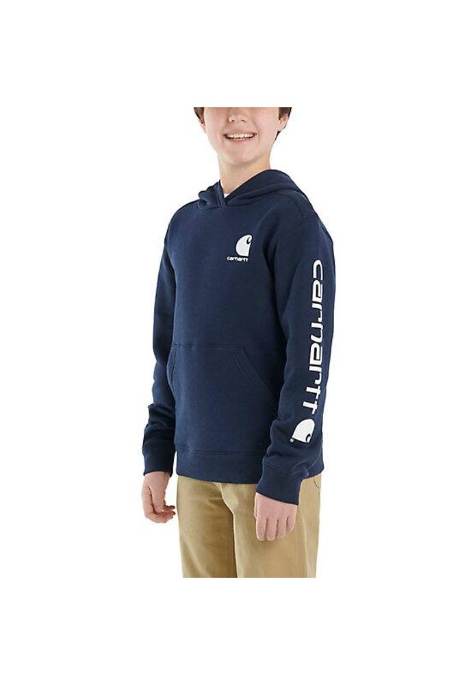 Carhartt Kids Long-Sleeve Graphic Sweatshirt?-CA6272-N89-Y