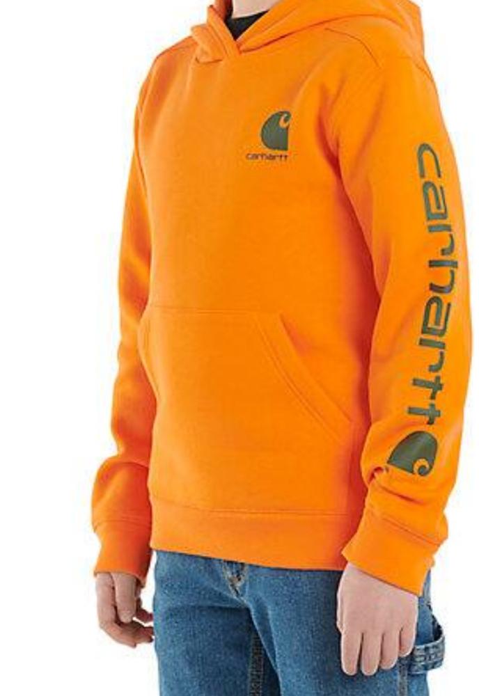 Carhartt Kids Long-Sleeve Graphic Sweatshirt-CA6272-E165-Y